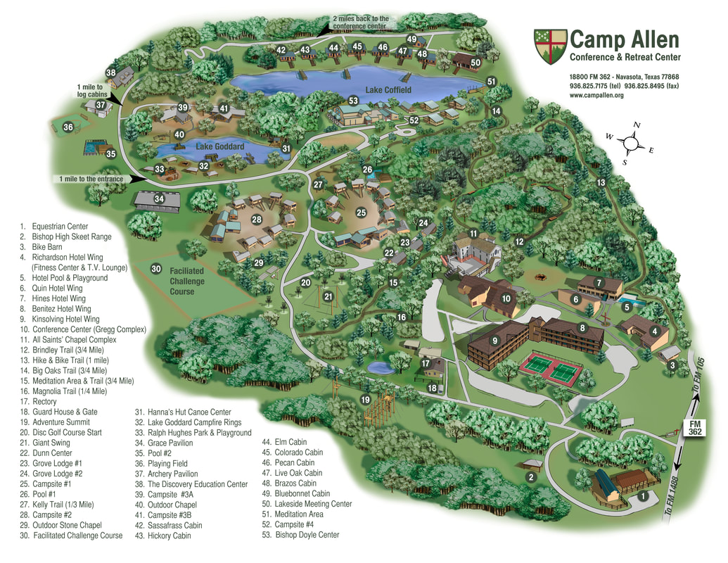 Property Map Camp Allen